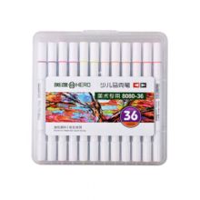 英雄 8080-36 马克笔 白色（单位：盒）