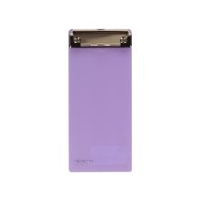 康百 D4317 票据夹半透明板夹 230*102mm 2个/包 单位：包 紫色