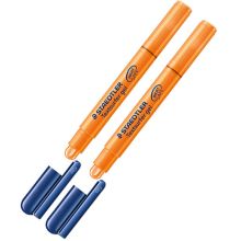 施德楼 264-4 荧光笔旋转蜡质标注笔 137mm*12mm 2支/袋 橘色 （单位：袋）