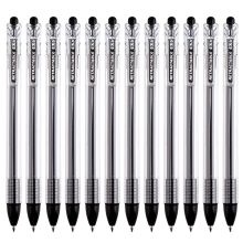宝克 PC199 按压式中性笔 0.5mm 12支/盒 黑色 （单位：盒）