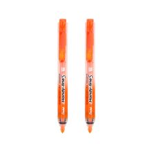 派通 SXS15 按动荧光笔 4.5mm 2支/袋 橙色 （单位：袋）