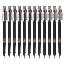 晨光 AGP10302 子弹头防滑护套签字笔 0.5mm 12支/盒 黑色 （单位：盒）