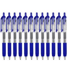 白雪 G-101 按动中性笔 0.5mm 12支/盒 蓝色 （单位：盒）
