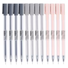 晨光 AGPA1704 优品系列全针管签字笔 0.35mm 12支/盒 黑色 （单位：盒）