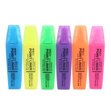 晨光 AHM21504 6色半透明单头荧光笔 107*86*33mm 6支/盒 彩色 （单位：盒）