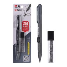 晨光 HKMP0463 考试涂卡铅笔+铅芯套装 2B 1铅笔+6铅芯/套 黑色 （单位：套）
