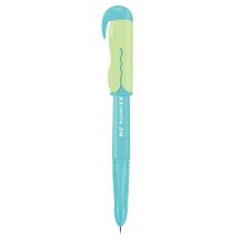 晨光 HAFP0666 钢笔绿色笔杆套装 0.5mm 1支笔+6墨囊/卡 蓝色 （单位：卡）