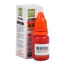 递乐 2737 财务用章快干清洁印油 10ml 红色 （单位：瓶）