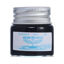 英雄 9008 非碳素染料型墨水 20ml 单瓶装 天际蓝 （单位：瓶）