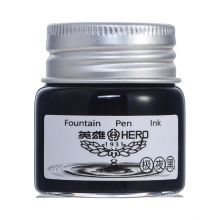 英雄 9008 非碳素染料型墨水 20ml 单瓶装 极夜黑 （单位：瓶）