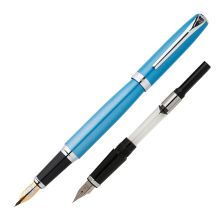 英雄 916 双笔尖铱金钢笔套装 F+EF尖 1套装 蓝色 （单位：套）