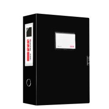 创易 CY5604 粘扣档案盒 A4 75mm 单个装 黑色 （单位：个）