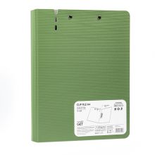 天色 TS-1608 双夹文件夹 A4 单个装 竹青绿 （单位：个）