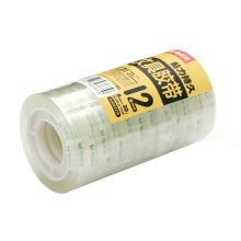 晨光 AJD97370 高透封箱胶带 8mm*30y 透明 12卷装 单位：筒
