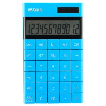 晨光 ADG98719 办公平板式计算器 12位 蓝色 （单位：台）