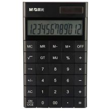晨光 ADG98719 办公平板式计算器 12位 黑色 （单位：台）