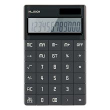 纽赛 NS041 双电源计算器 12位 黑色 （单位：台）