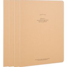 广博 FB62045 牛皮纸笔记本 B5 40张 4本/套 本色 （单位：套）