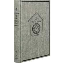 优和 6941 人生日记本 A5 416页 烟灰色 （单位：本）
