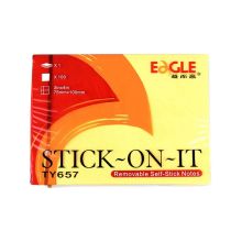 益而高 TY657 告示贴/便利贴 75*100mm 100张 单位:包 黄色