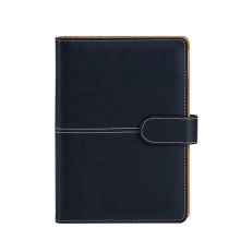 广博（GuangBo） GBP8605 万用皮面记事本 8.5寸 100页 1本装 黑 单位:本