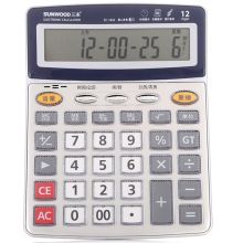 三木 EC-1842 大号语音计算器 12位 金色 （单位：台）