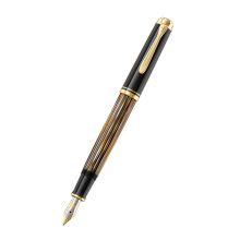 百利金 M400 玳瑁纹钢笔+墨水礼盒 F尖 棕色 单位：盒