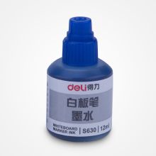 得力 S630 白板笔墨水 蓝色 20瓶/盒（单位：瓶）