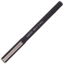 得力 S75 0.5mm金属笔夹碳素中性笔12支/盒  黑色 （单位：盒）