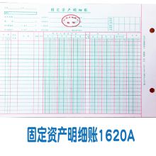 常州 1620A  16k 100页 江苏省财政厅监制 固定资产分类账本 （单位:本）