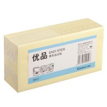 齐心 D5011 3*3in 优品组合贴 黄 100张/包（单位：包）