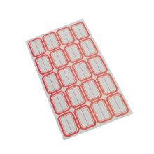 国产 75*50MM 标签纸口取纸 红色（单位：包）