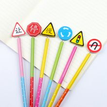 国产 QT-781 交通标志铅笔（6支装）（单位：包）