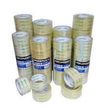 得力 30982 60mm*100y品正超透封箱胶带 透明（6卷/筒）（单位：筒）