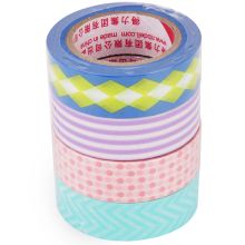 得力 30675 15mm*10m*90um印刷纸胶带 配色（单位：卷）