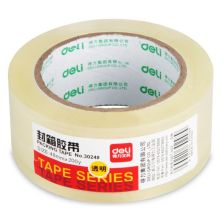 得力 30249 48mm*200y超市装普透封箱胶带 透明（单位：卷）