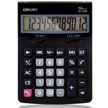 得力 1520A 桌上型计算器 黑色（单位：台）