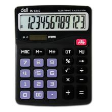 得力 1210 桌上型计算器 黑色（单位：台）