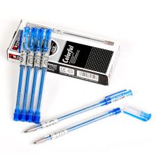 金万年 G-1272-002 0.5mm 全针管拔帽中性笔 蓝色 12支/盒（单位：盒）