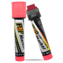 金万年 G-0930(20mm)-014 20mm 斜方头唛克笔盒装 粉红色 6支/盒（单位：盒）