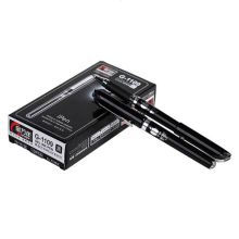 金万年 G-1109-001 0.7MM 子弹拔帽中性笔(配RS07系列芯) 黑色 12支/盒（单位：盒）