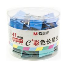 晨光 ABS92739 41mm彩色长尾夹 筒装 (单位:筒)