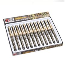 金万年 G-1299D 0.7MM 子弹中性笔（配RS14系列芯）黑色