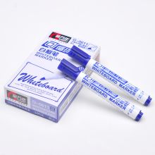 金万年 G-0611 旋转后塞可加墨简易白板笔 蓝色