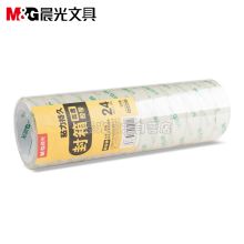 晨光 AJD99549 高透封箱胶带24mm*60y（12卷/筒）透明（单位：筒）