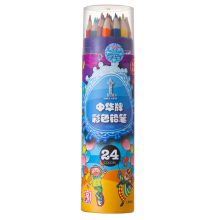 中华牌 6300 彩色铅笔24色桶装 配 单位：盒