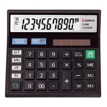 齐心 C-500 计算器 中台 回查数型 黑