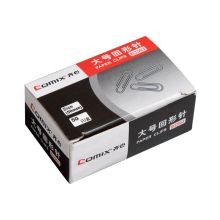 齐心（COMIX） B3503 大号回形针 50mm 50枚/盒 镍 单位：盒