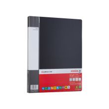 齐心 PF40AK A4 40袋 超省钱资料册 黑（单位：个）
