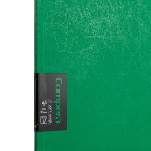 齐心 C7001 A5 50张 Compera系列PP面胶装本 绿（单位:本）